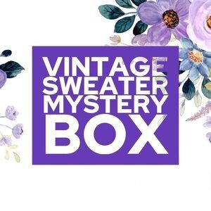 VINTAGE Sweaters Mystery Box